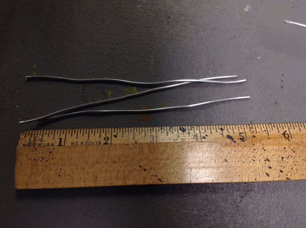 Mine are roughly 5".