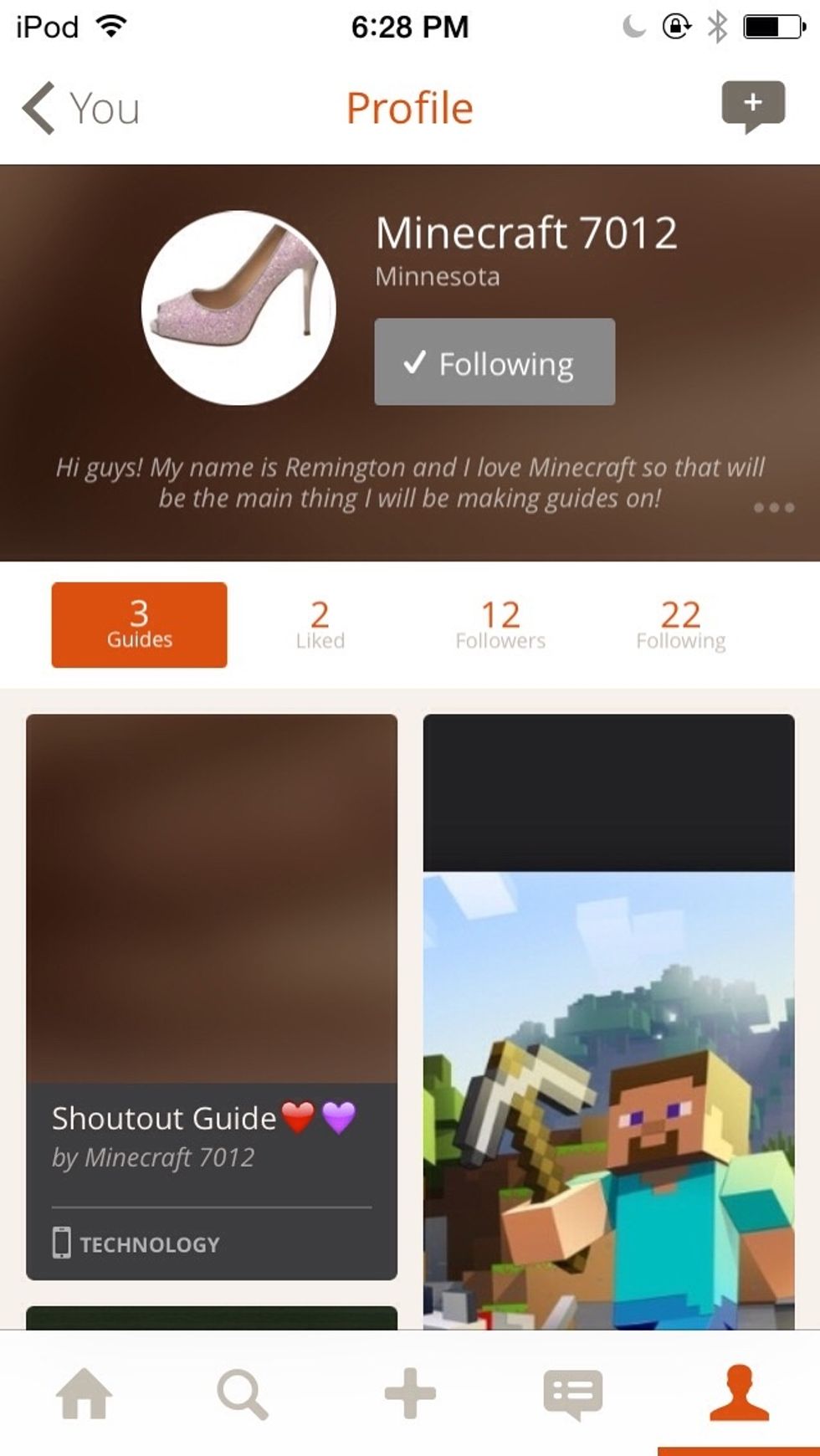 Minecraft 7012,she requested so many guides for me