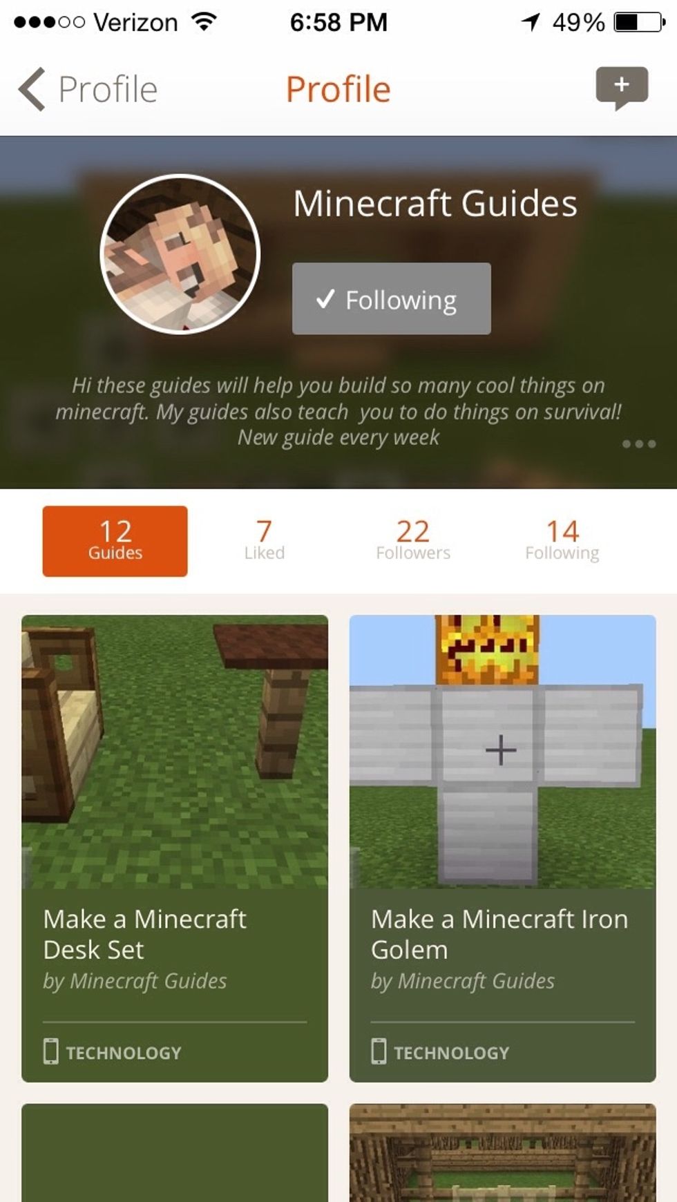 Minecraft Guides!