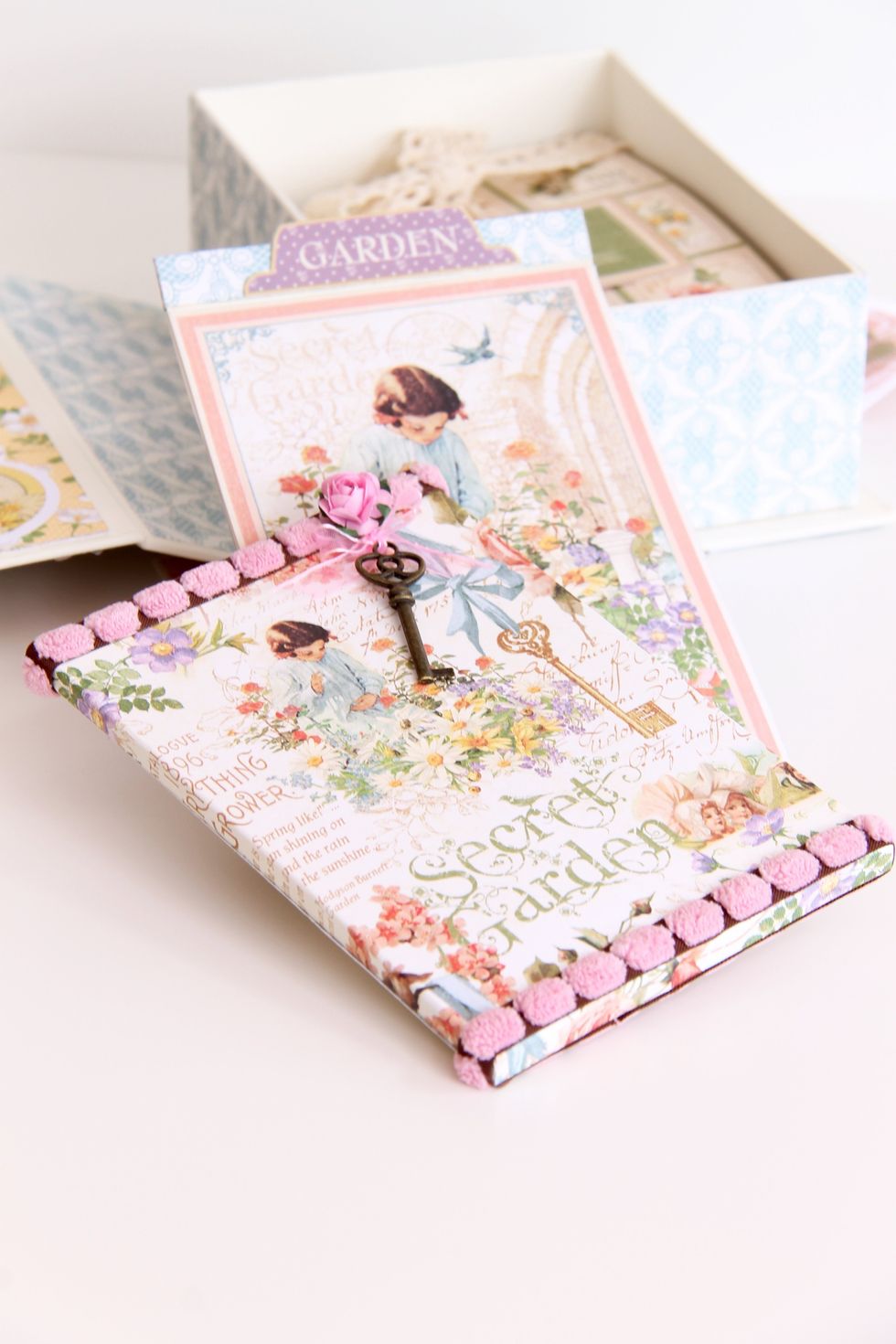 Mini album and case.