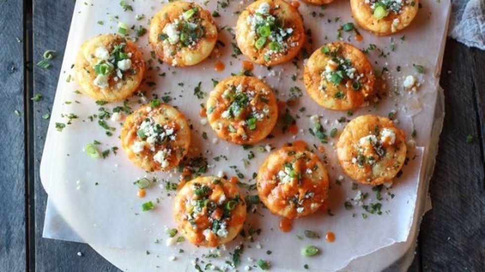 Mini Buffalo Chicken Pies tailgate food