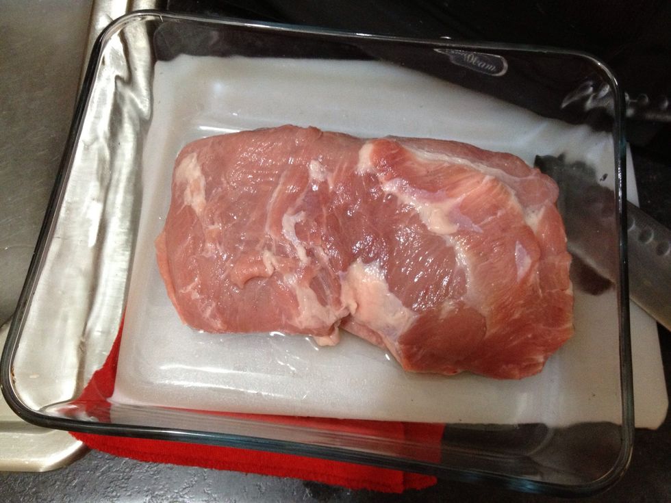 Mini pork roast