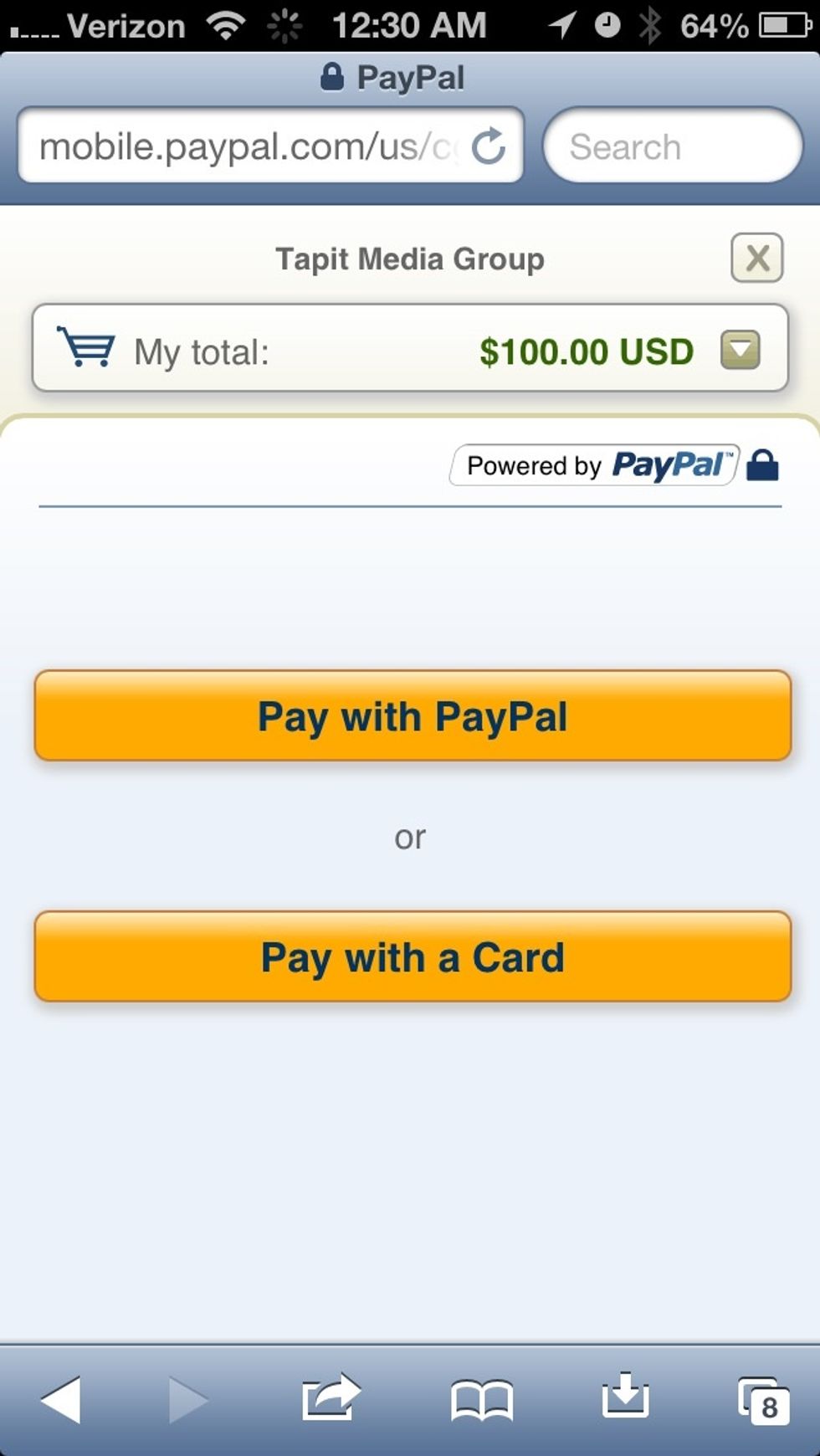 Minimum is $100 you can play with credit card or Paypal.