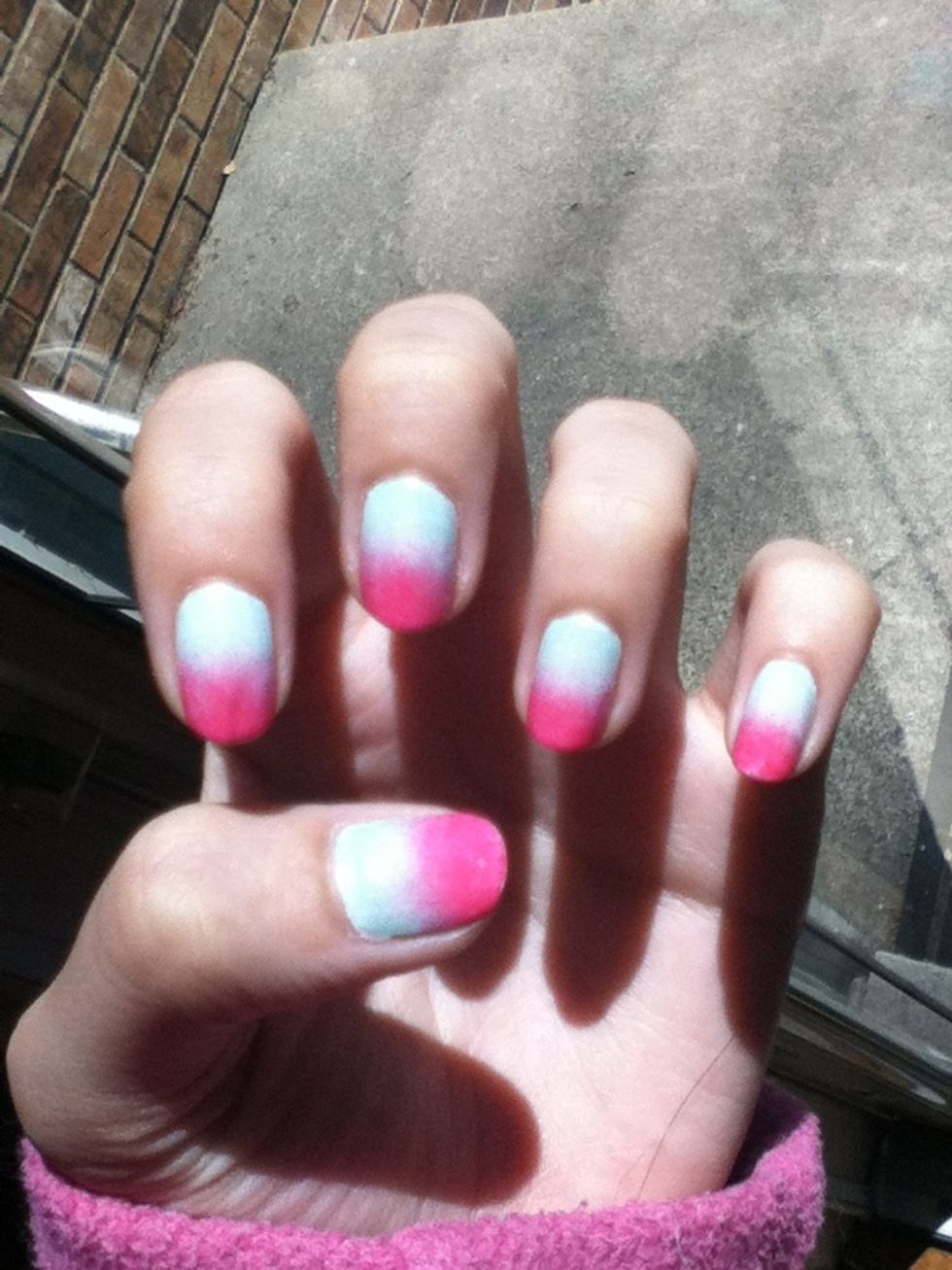 Mint & pink! A summer must! :D