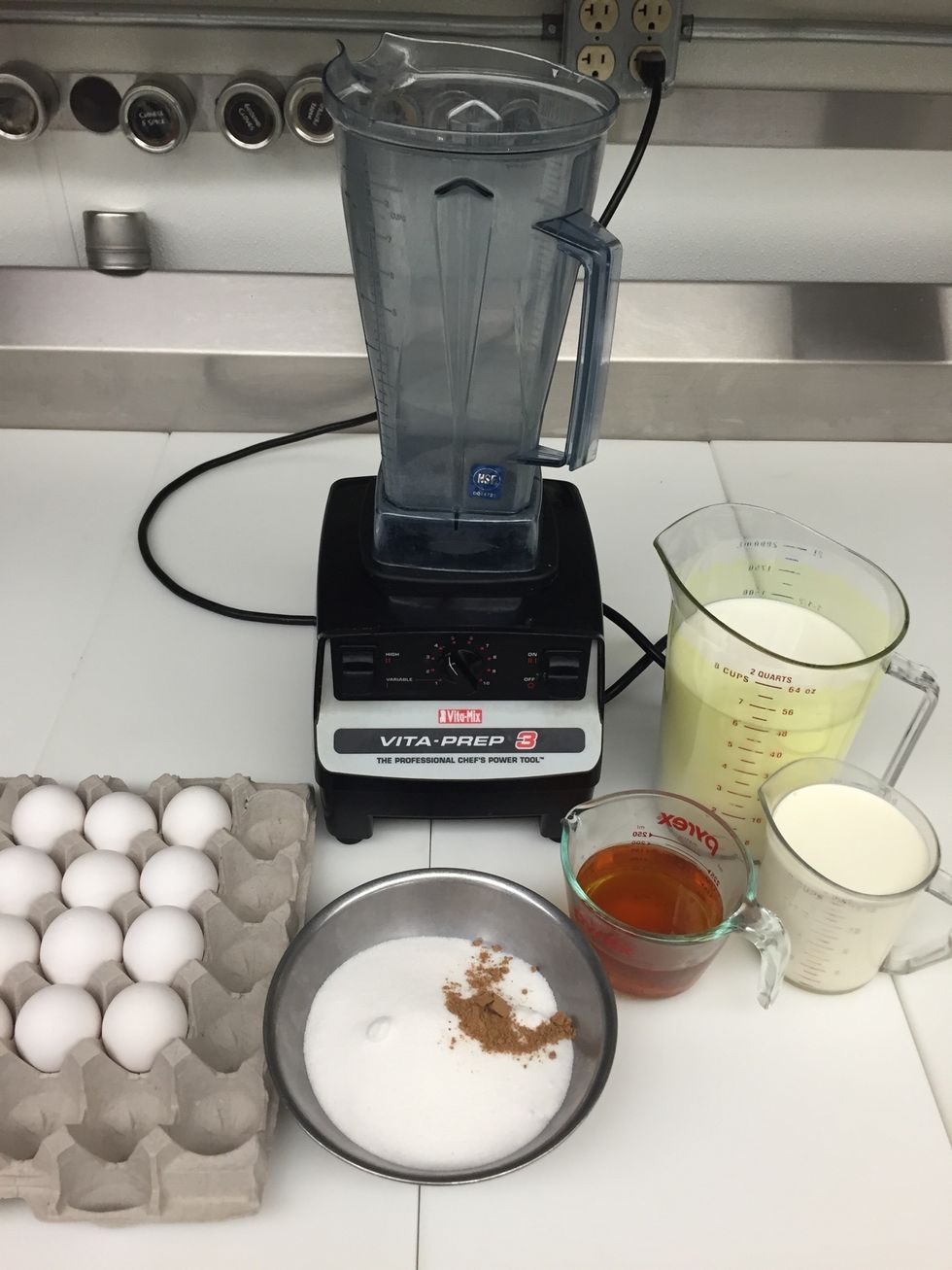 Mise en place your ingredients.