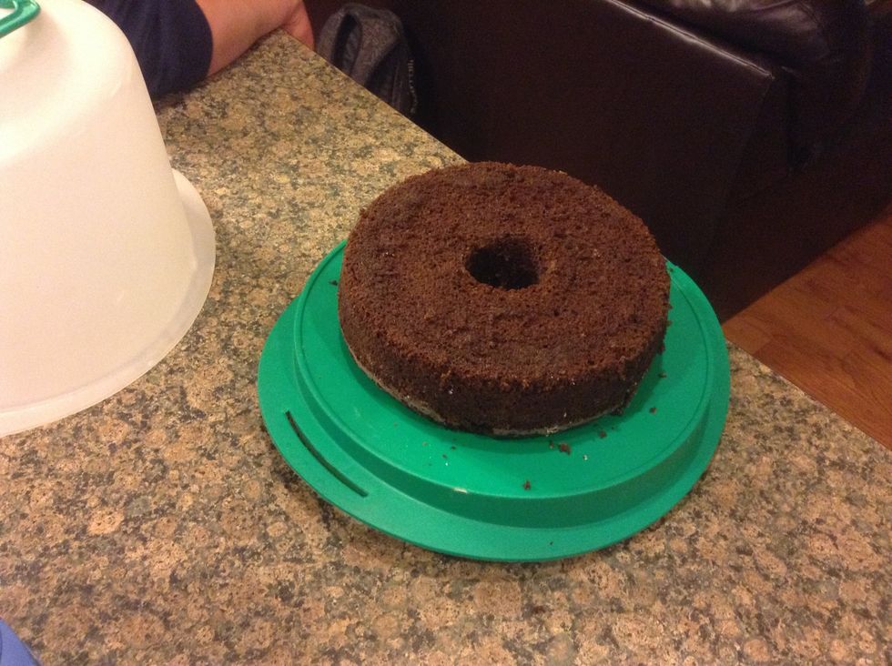 Missed the baking steps here:/ But here it is cooled and plated