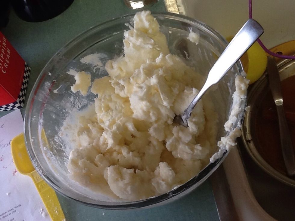Mix 2 tablespoons of all- purpose flour