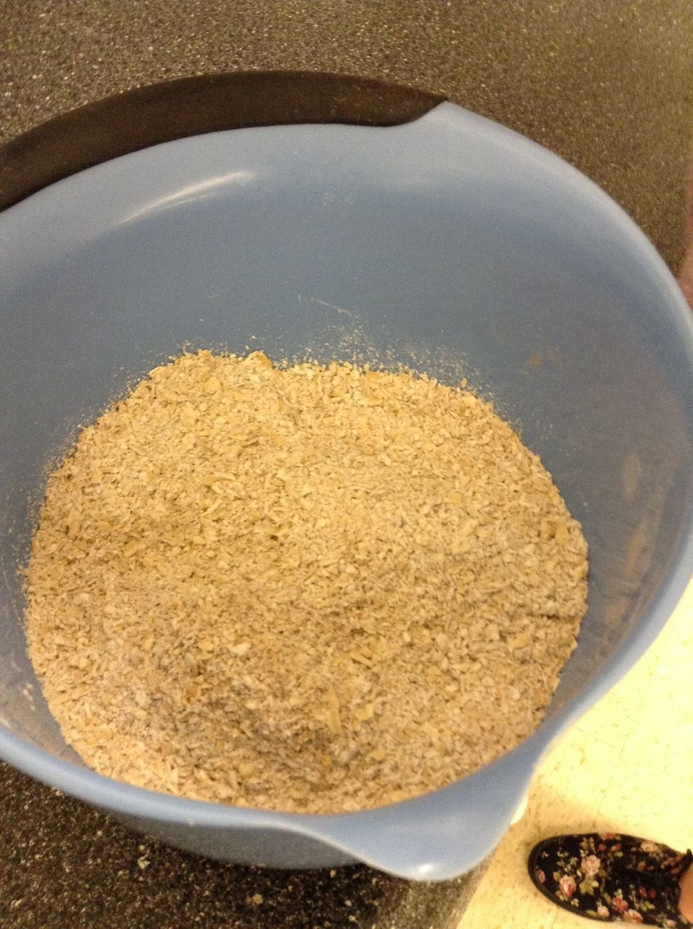 Mix all dry ingredients together