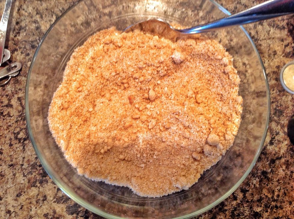 Mix all dry ingredients together.