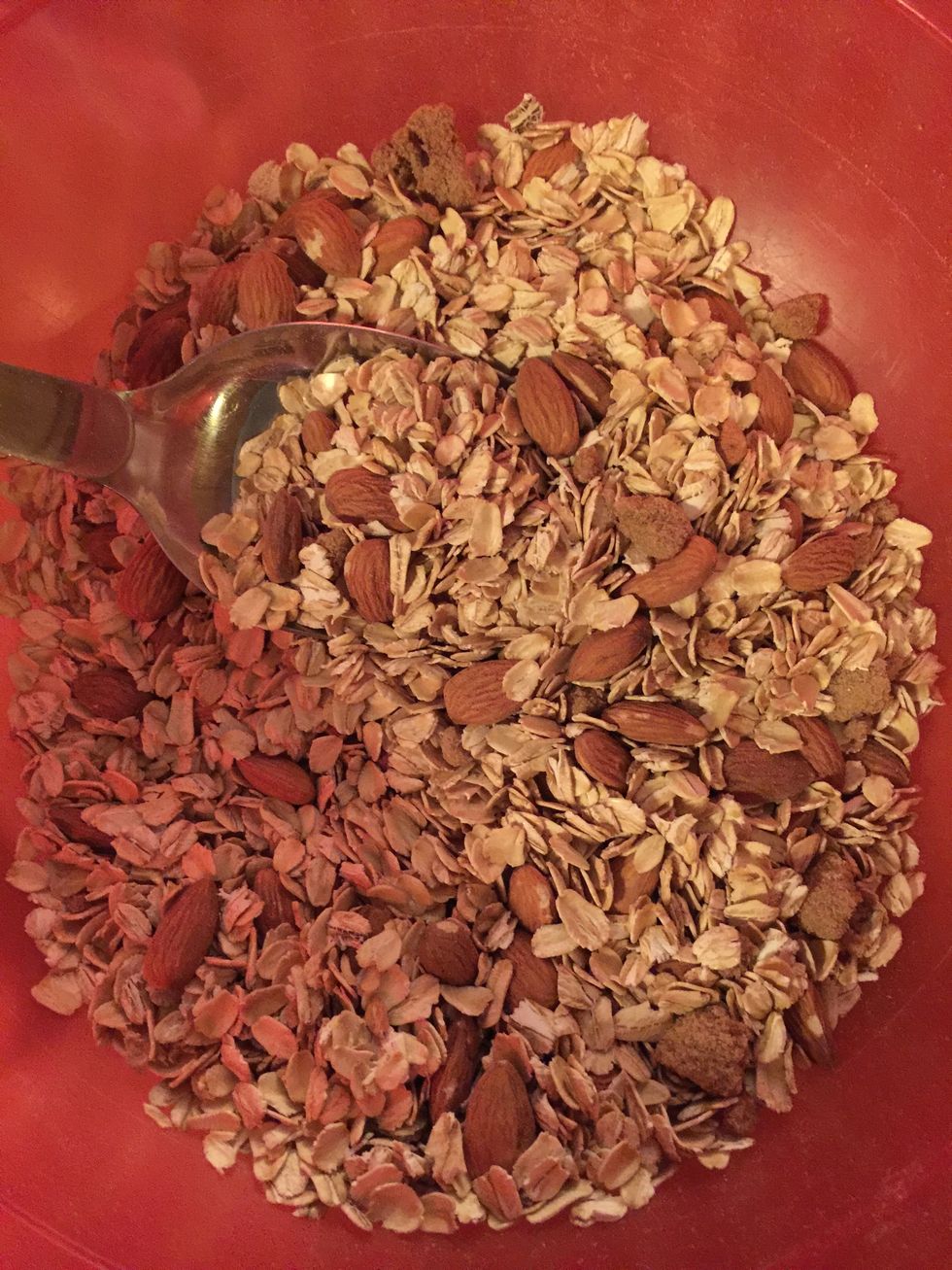 Mix all dry ingredients