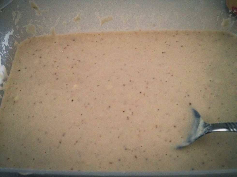 Mix all ingredients except tempeh and shallots