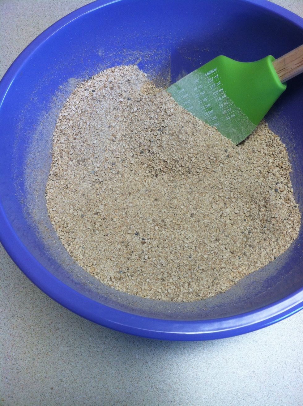 Mix all of the dry ingredients together