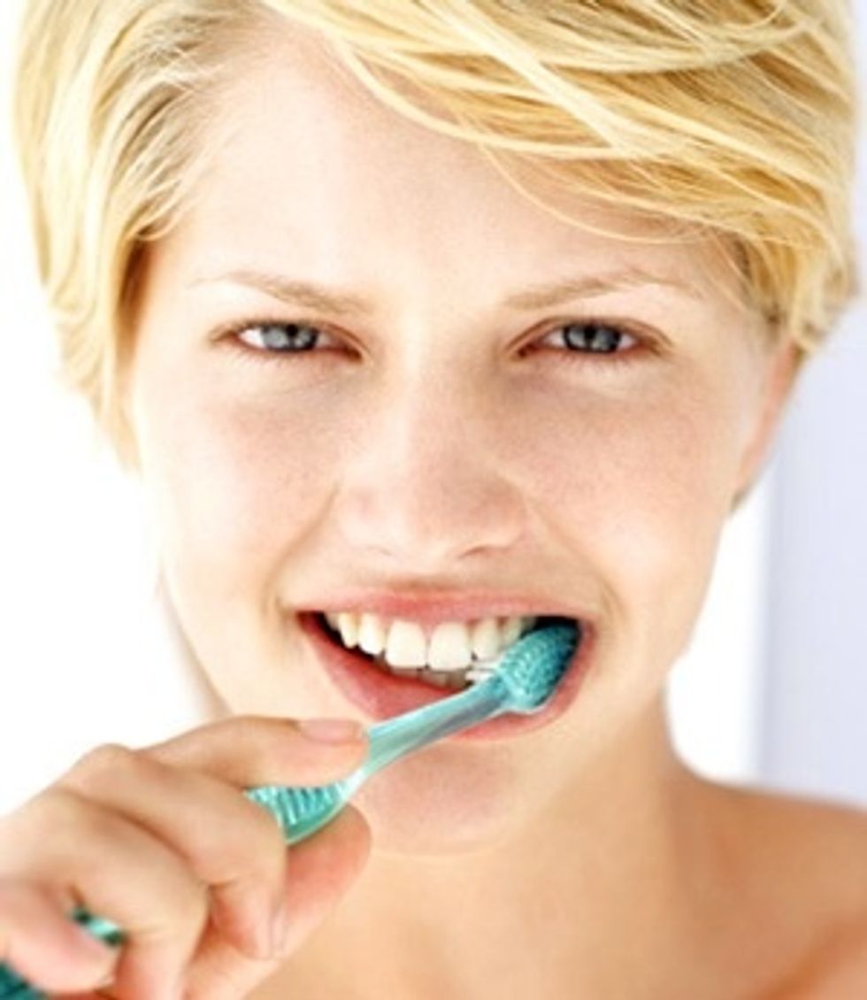 Mix all of the ingredients very well, and wash your teeth for 2 minutes. Then rinsed your mouth. And wash your teeth again with normal toothpaste but with another toothbrush.
