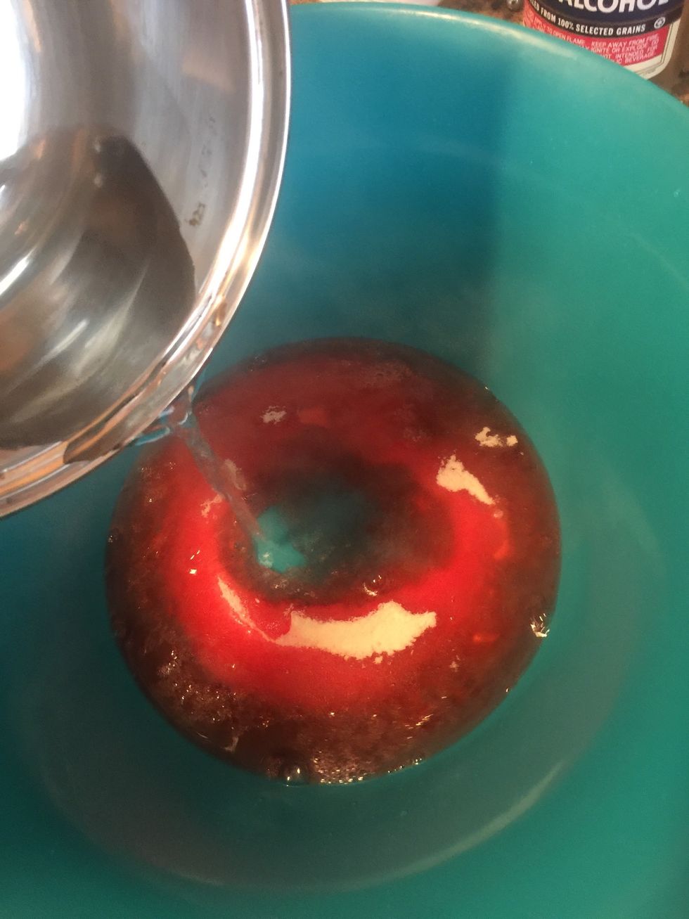 Mix all of your ingredients together(this is a screen shot of the sour watermelon batch I made shortly after)