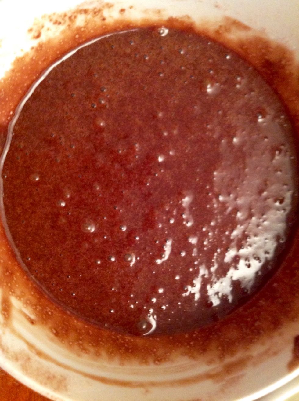 Mix all the ingredients together during 30 seconds.