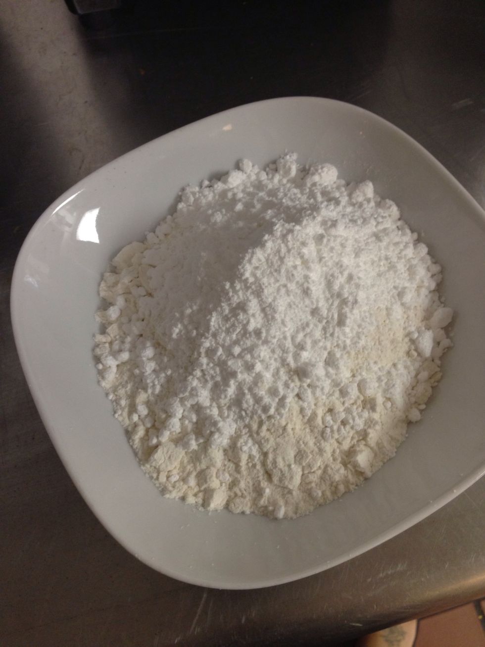 Mix all your dry ingredients in a bowl
