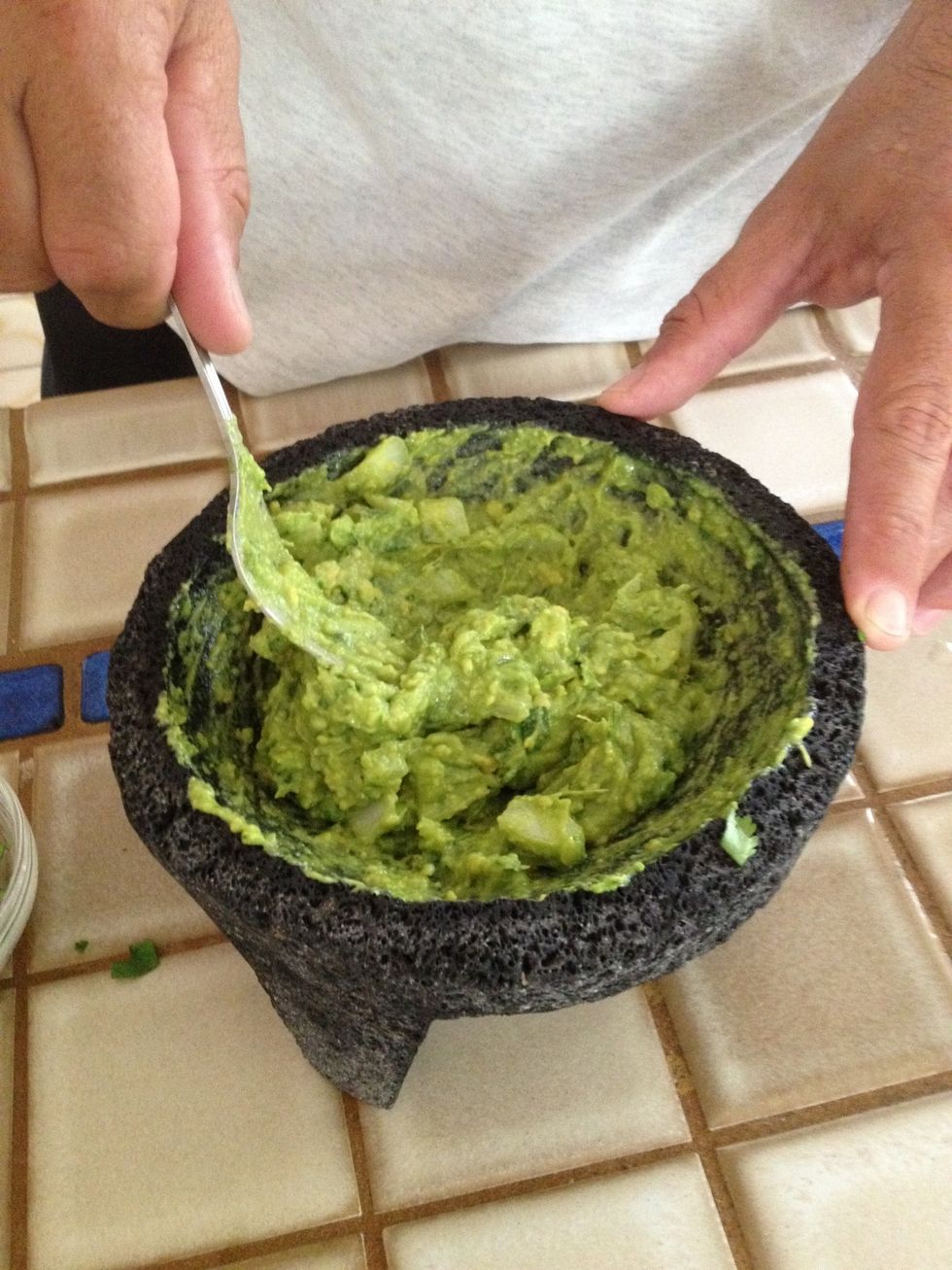Mix and add salt to taste.