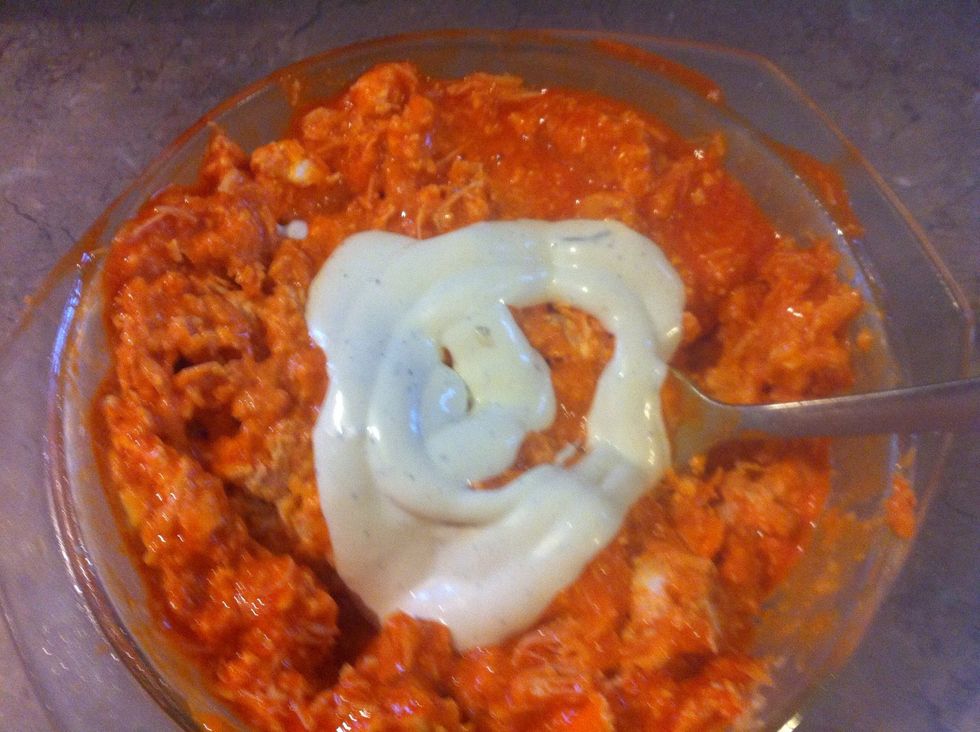 Mix and add some ranch