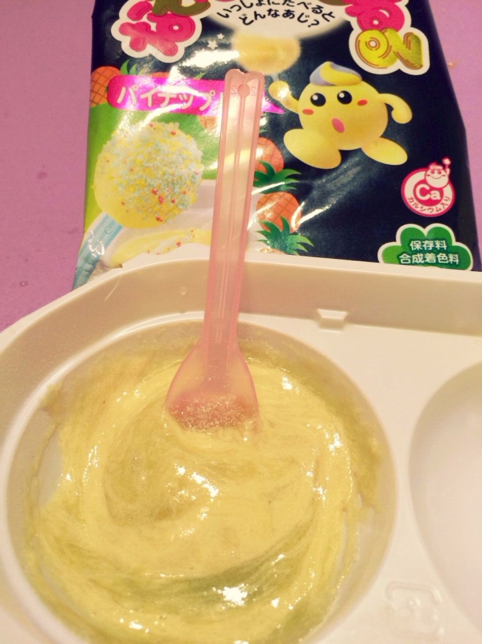 Mix and Change Color To Yellow