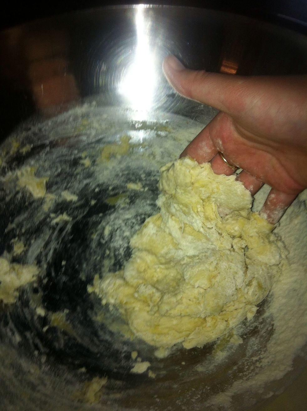 Mix and knead...