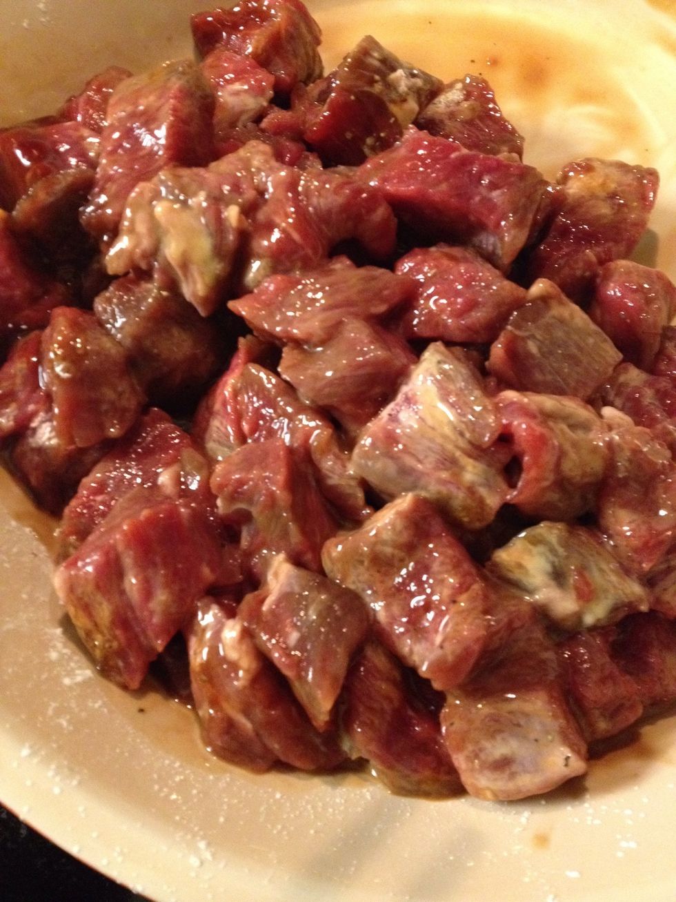 Mix and marinade for 1 hour