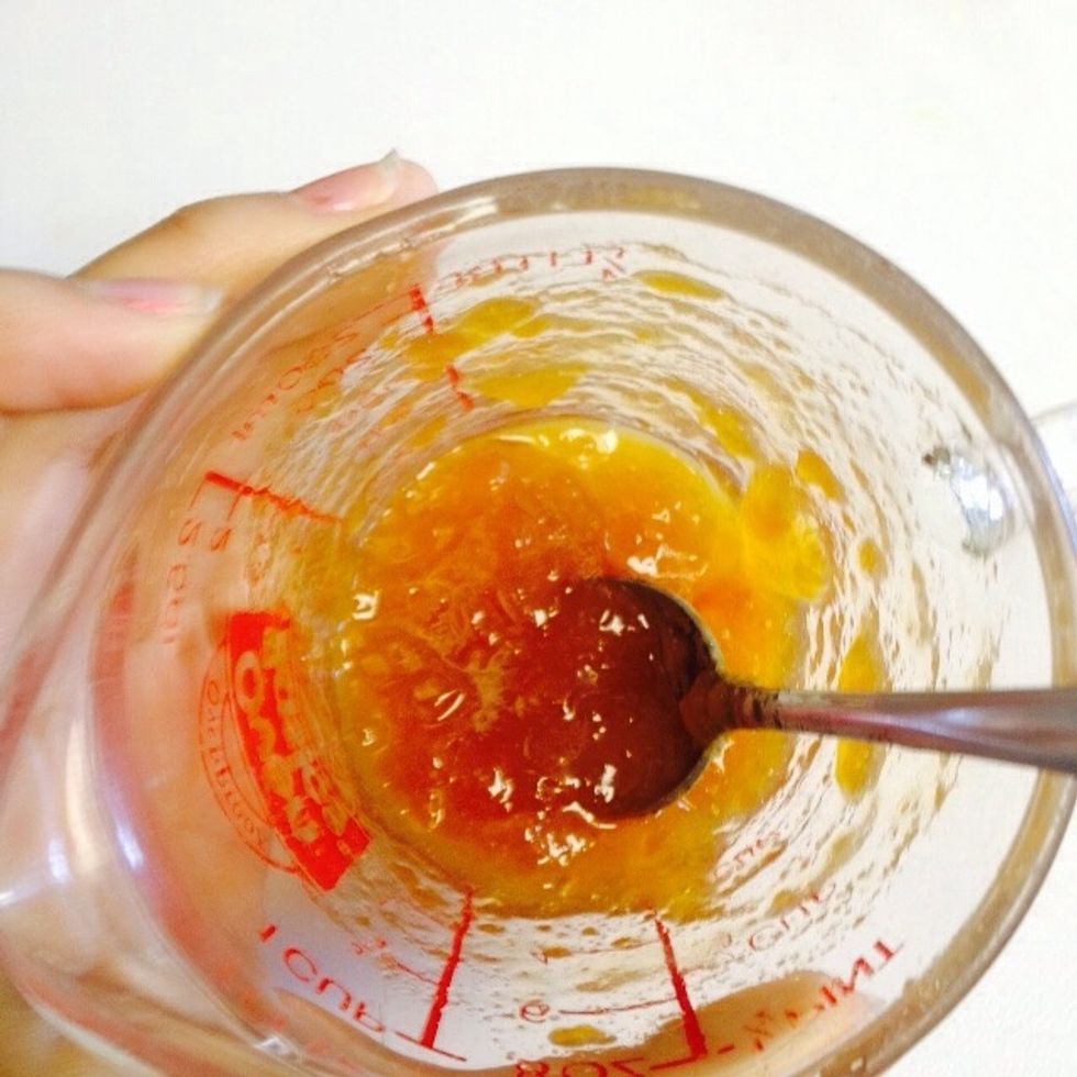 Mix and microwave for 1 minute