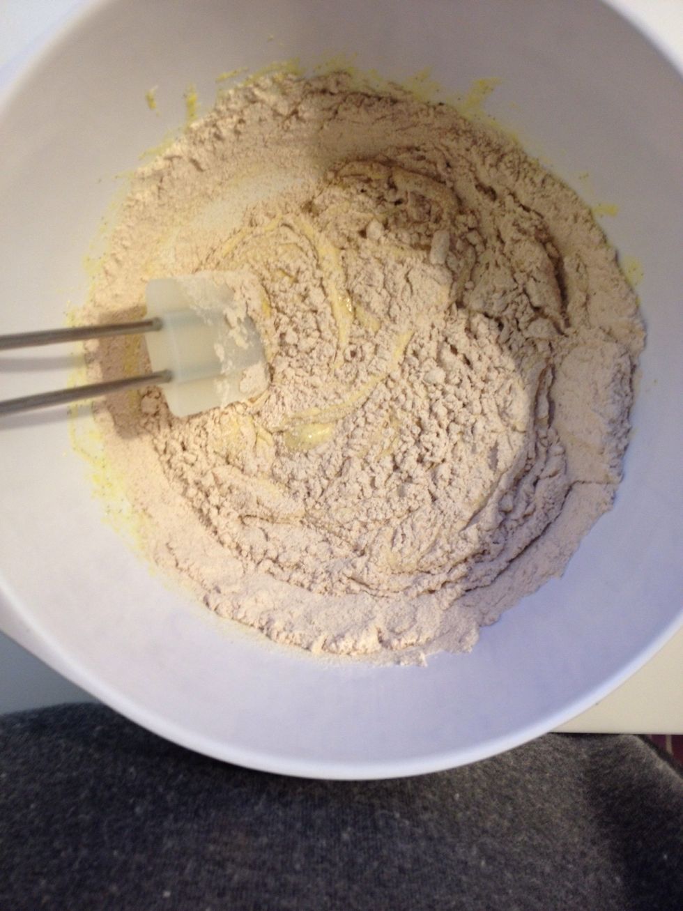 Mix carefully