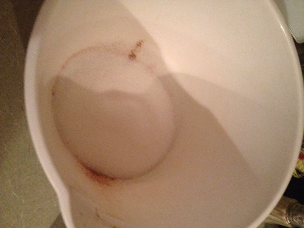 Mix cinnamon and sugar in a bowl (set aside)