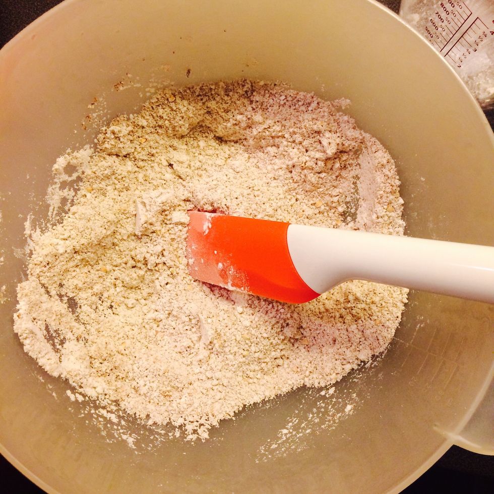 Mix dry Ingredients together