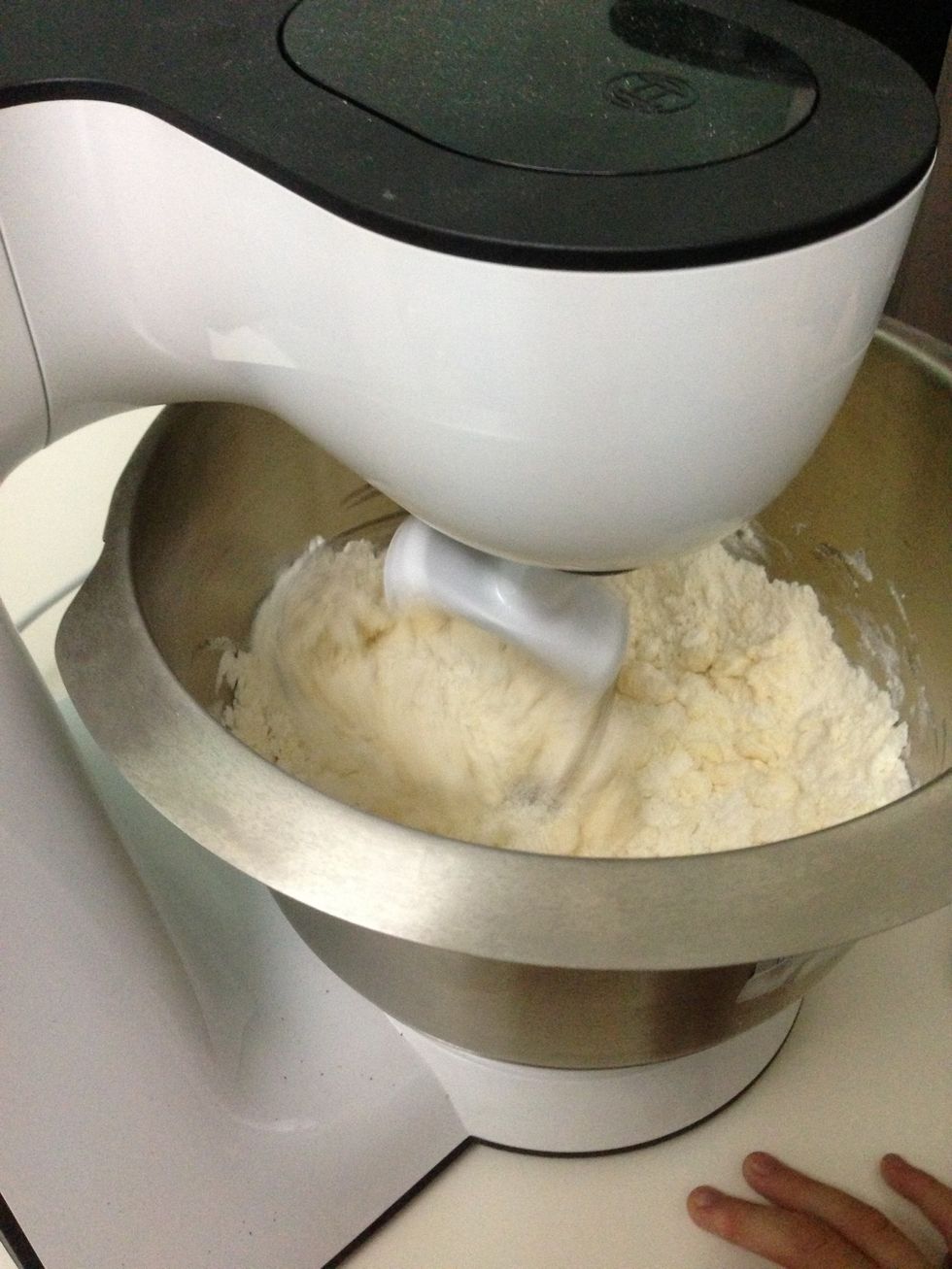 Mix dry ingredients together