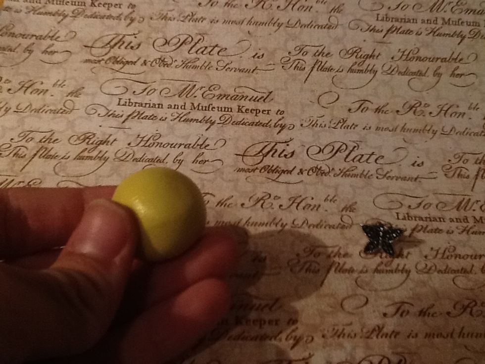 Mix equal amount of  "A" and "B" putty