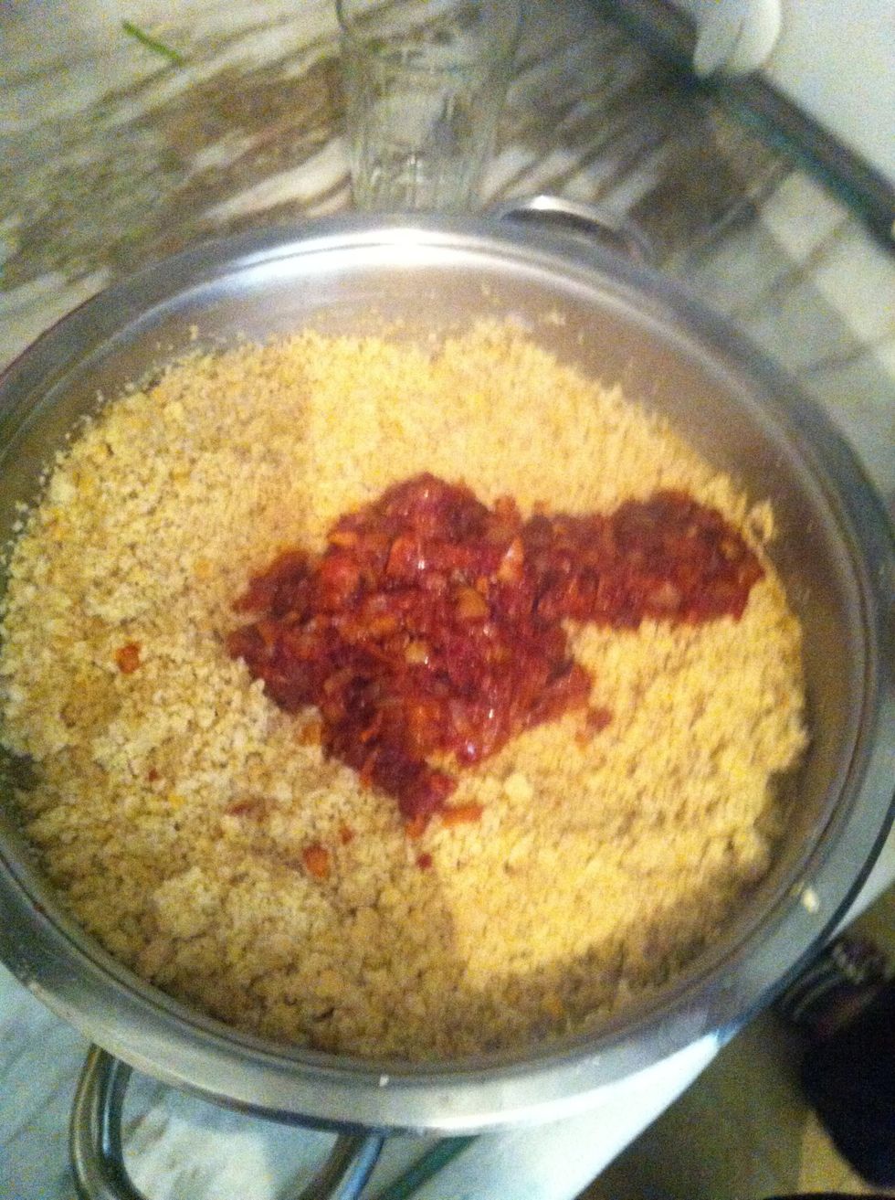 Mix everthing