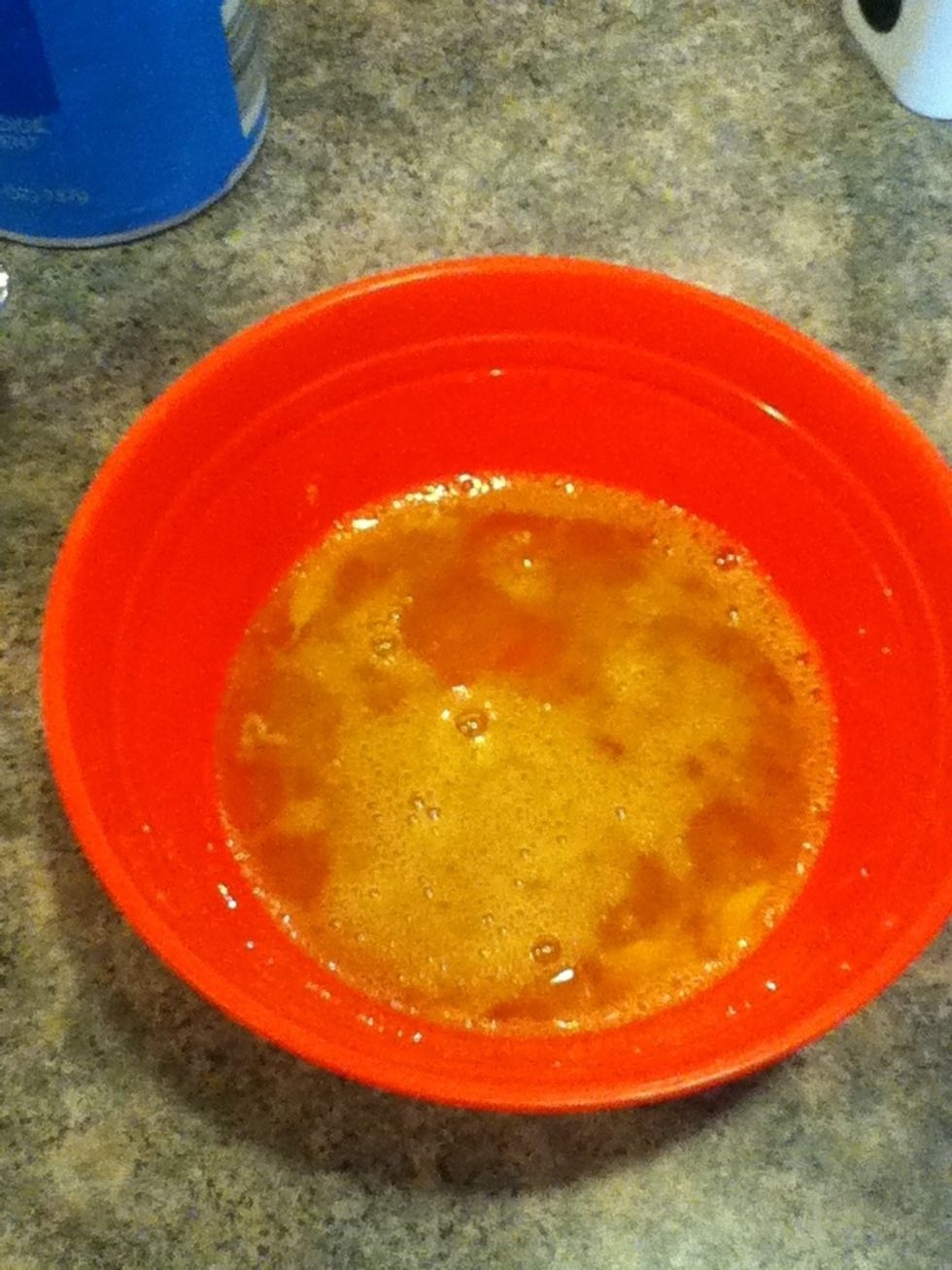 Mix every thing until i looks like this