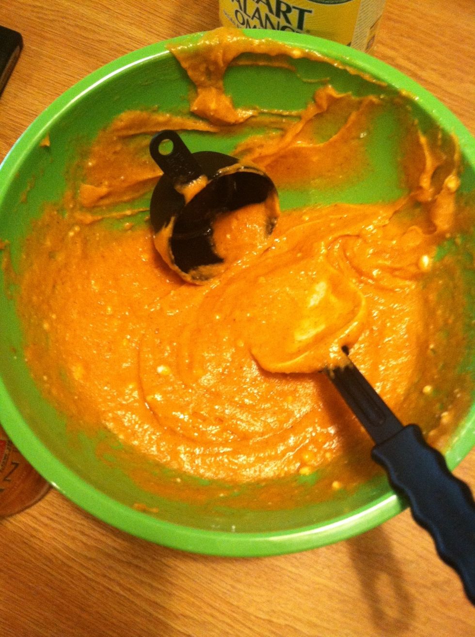 Mix everything together in a large mixing bowl