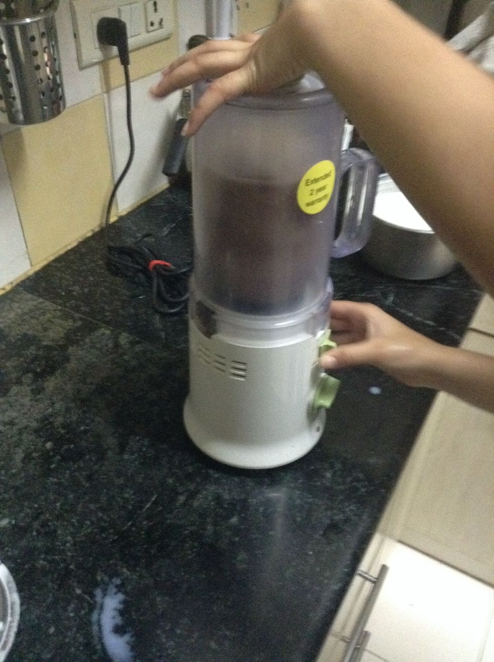 Mix everything together with a food processor