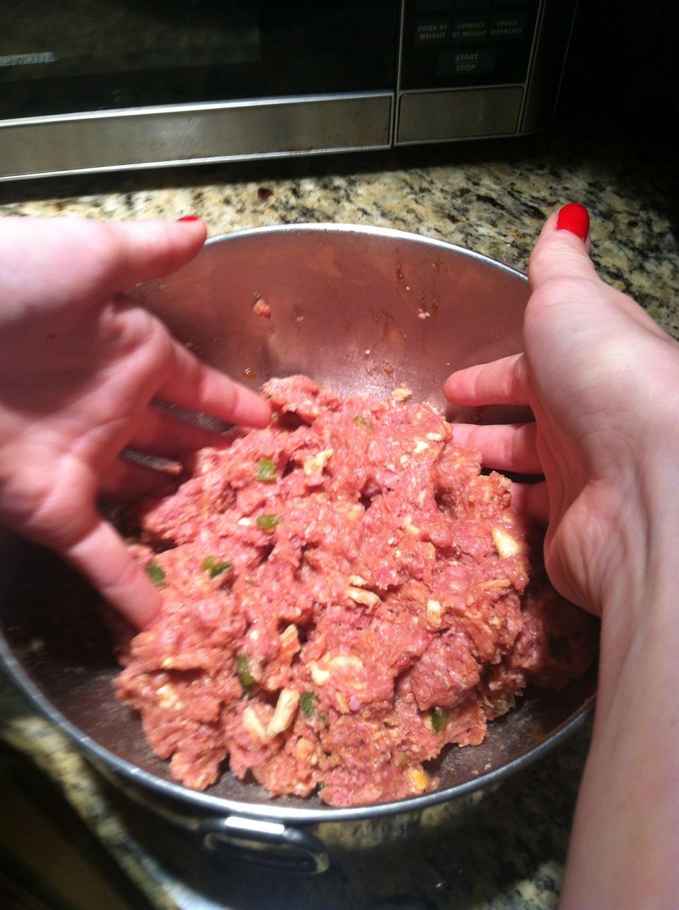 Mix everything together