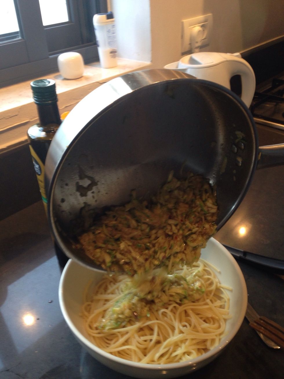 Mix everything together