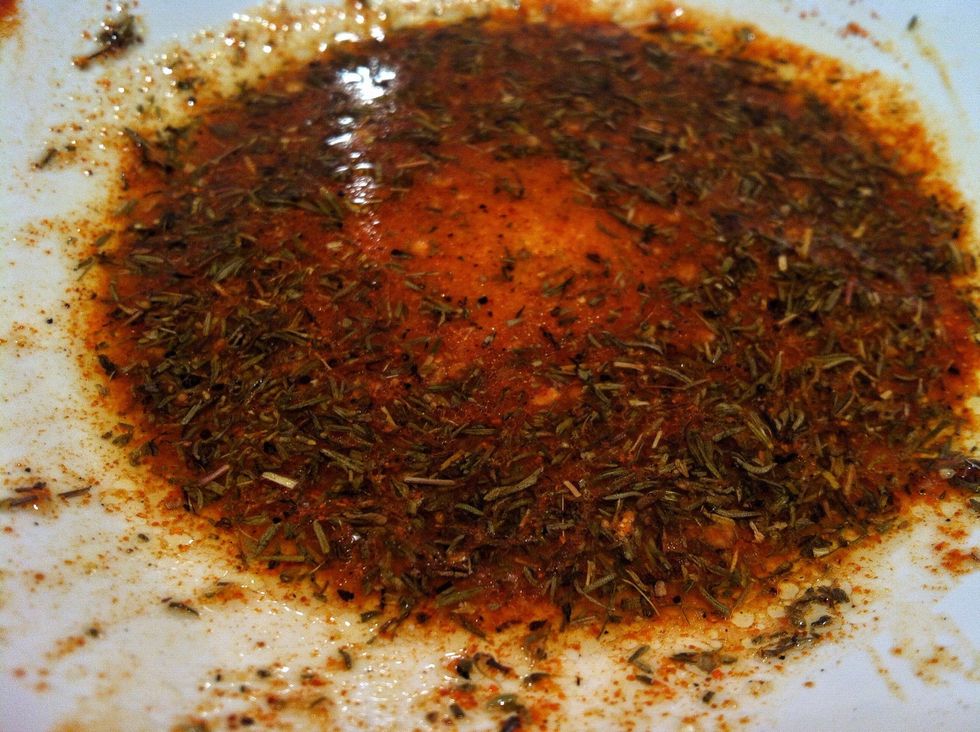 Mix everything together..