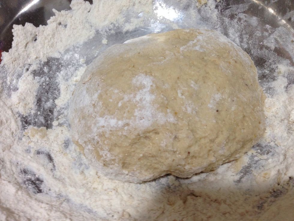 Mix flour, yeast, sugar, salt, rum, oil, egg, milk and jam (yes jam), into a soft dough