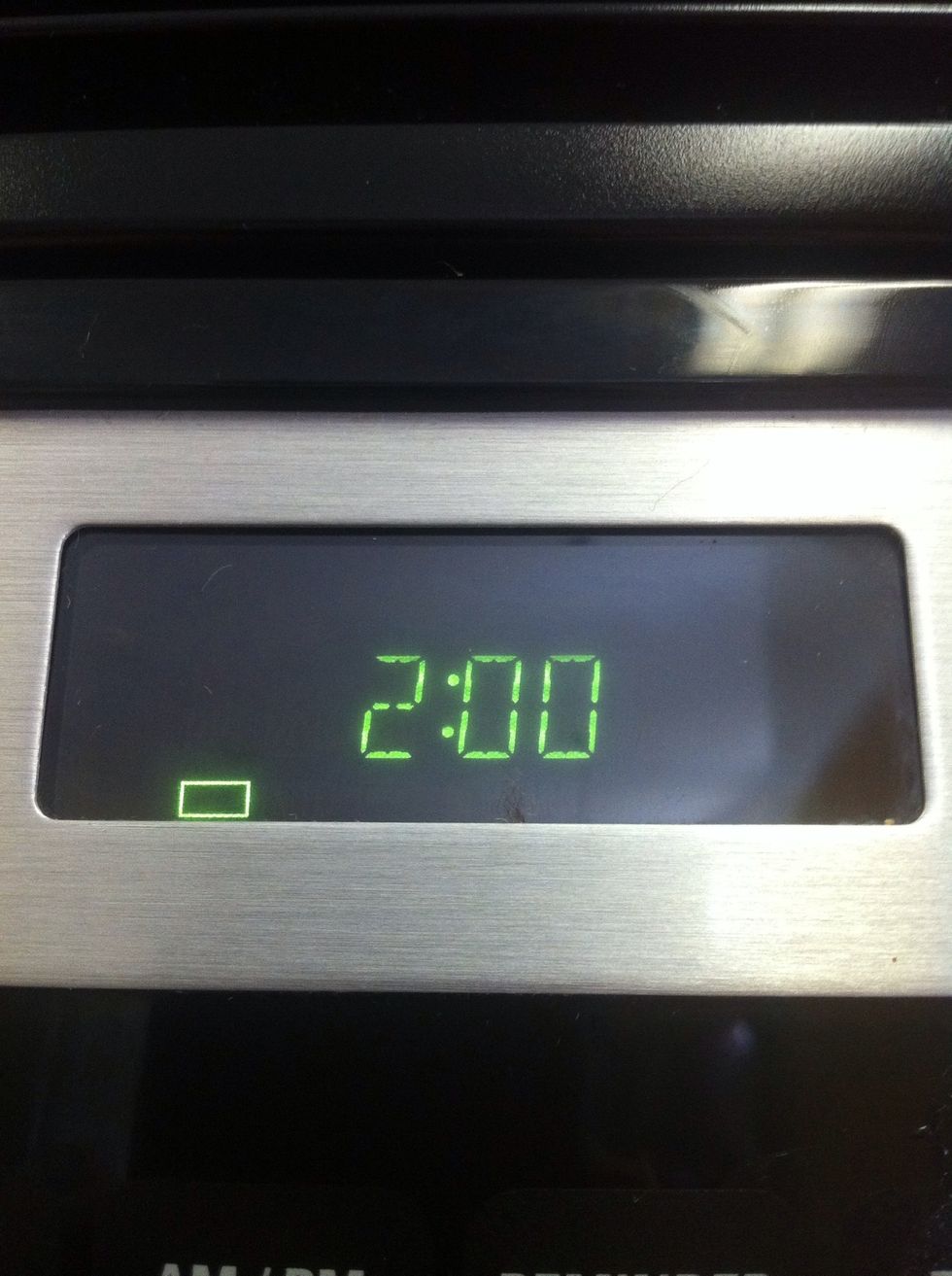 Mix for 2 minutes....