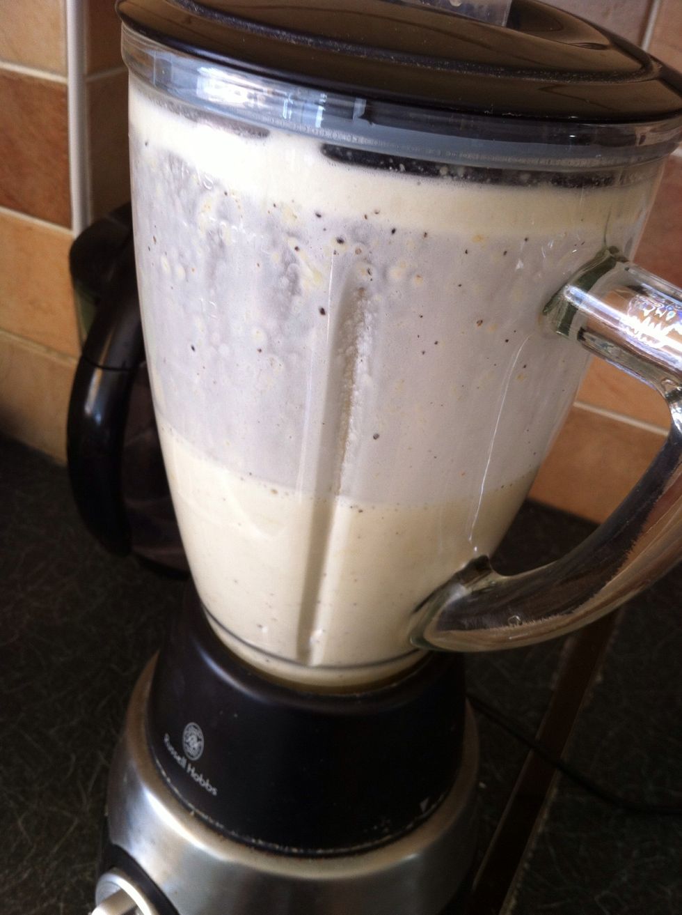 Mix for about 10 sec