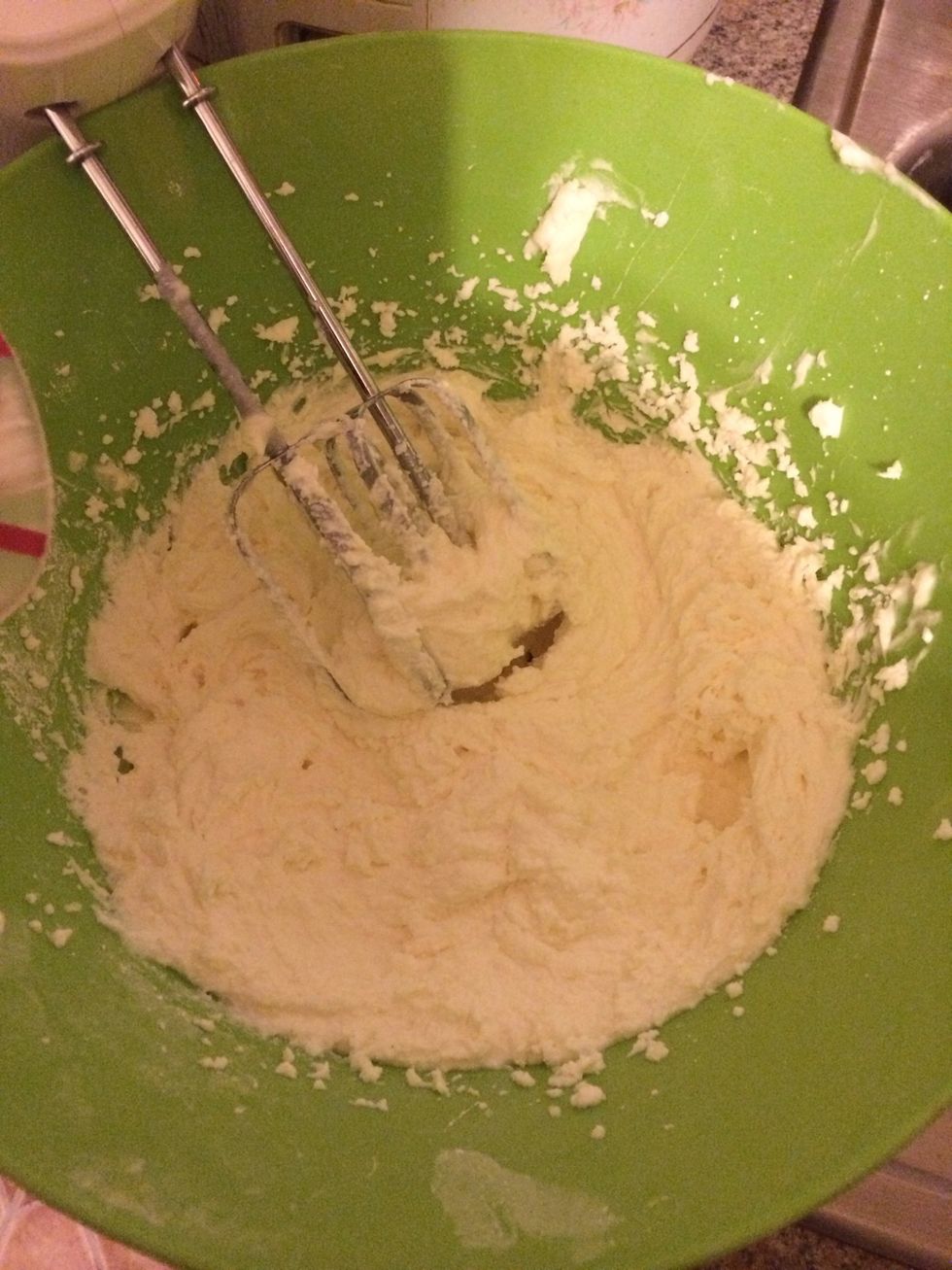 Mix for another minute,