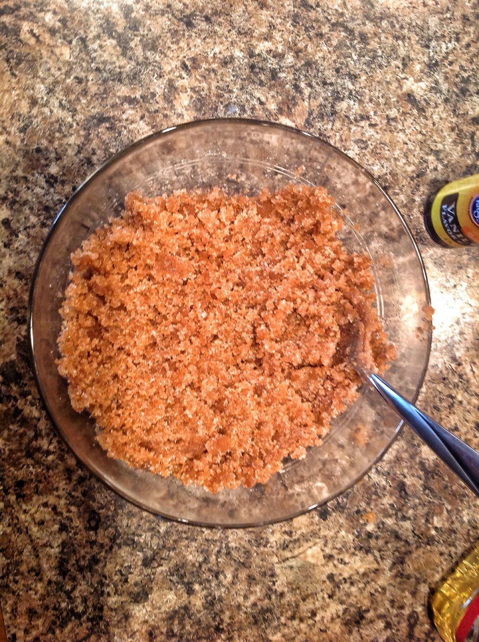Mix. Gradually add more oils until desired amount. :)