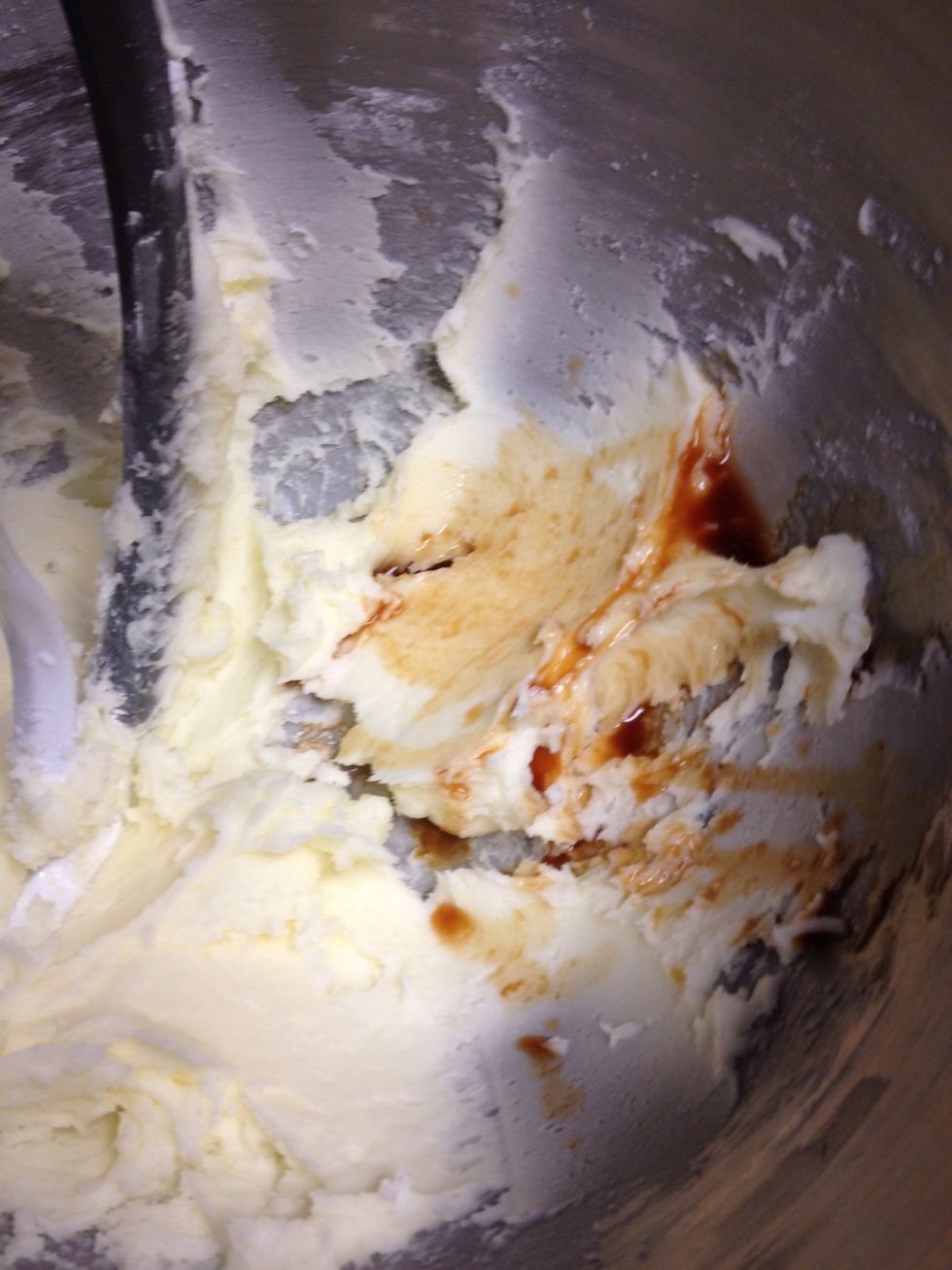 Mix in and then add the remaining sugar
