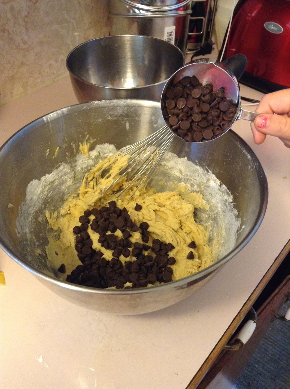 Mix in chocolate chips!