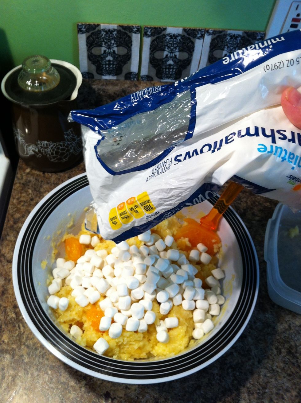 Mix in marshmallows