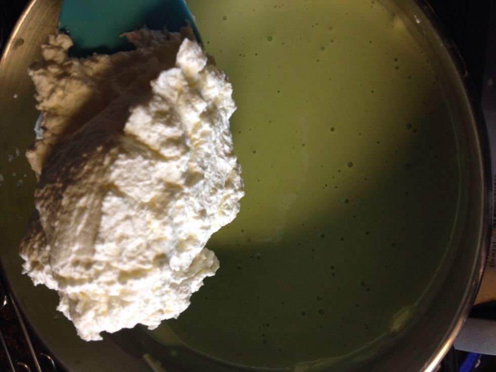 Mix in whipped cream