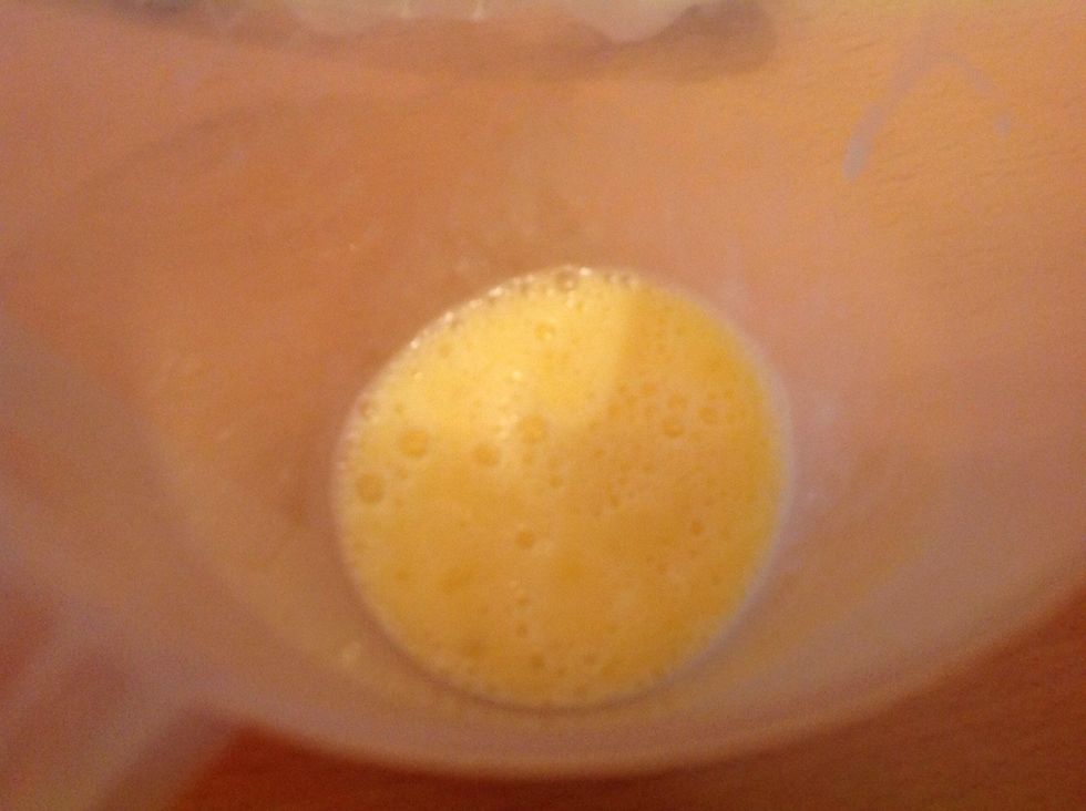Mix in your eggs