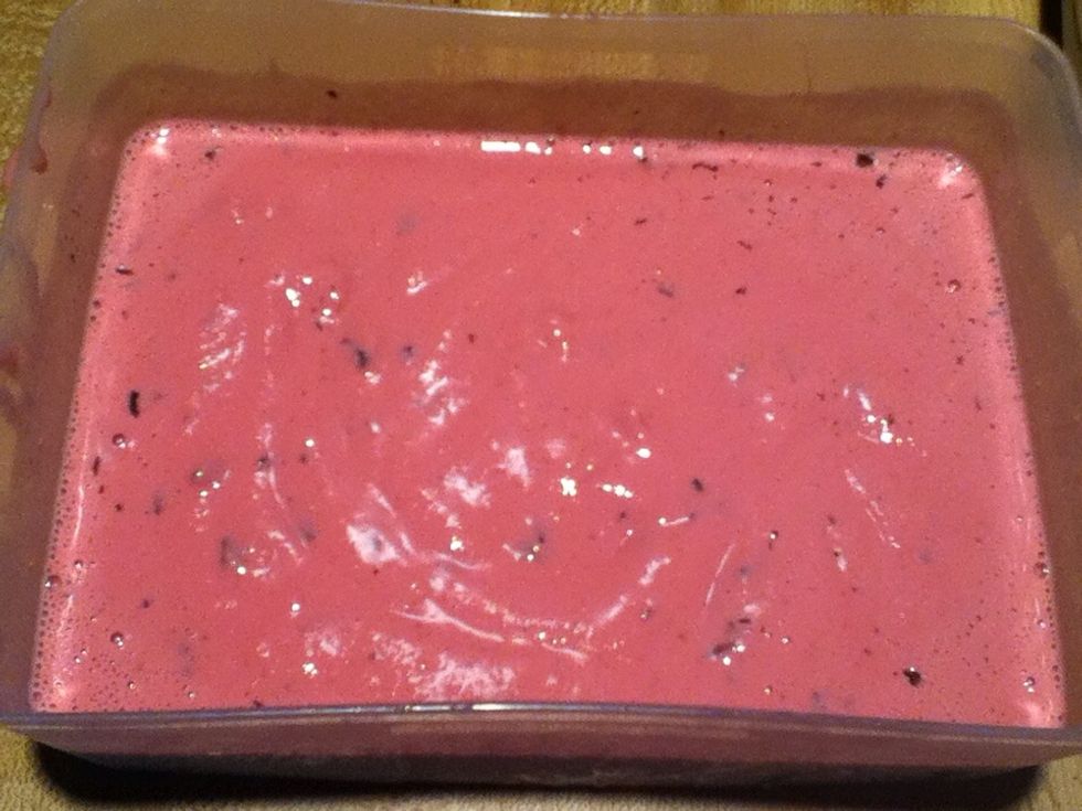 Mix in your roughly chopped dark chocolate.