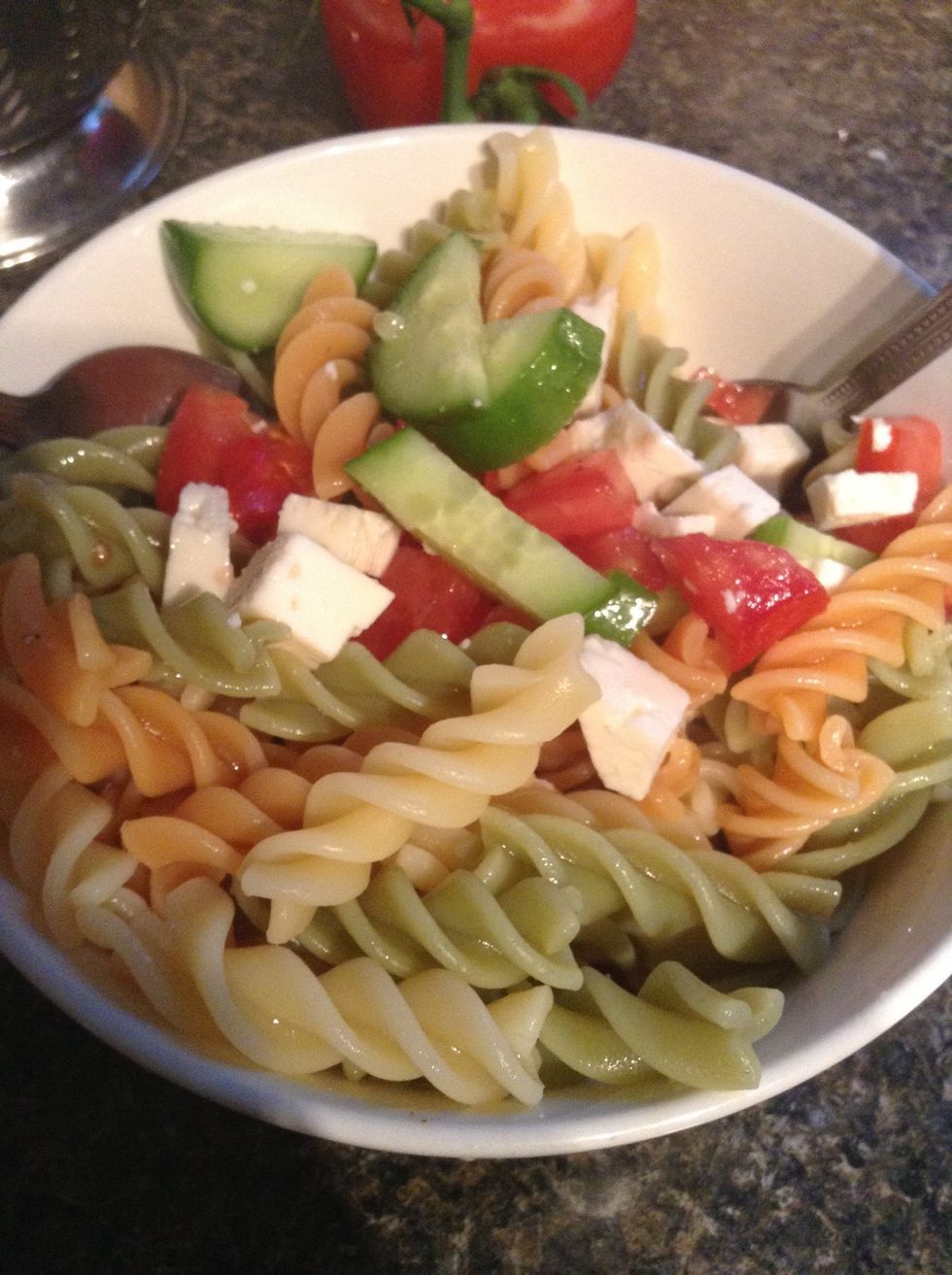 Mix ingredients that we have so far...